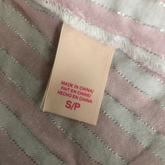 Victoria's Secret Stripe Button Down Pajama Shirt - Picture 6 of 8